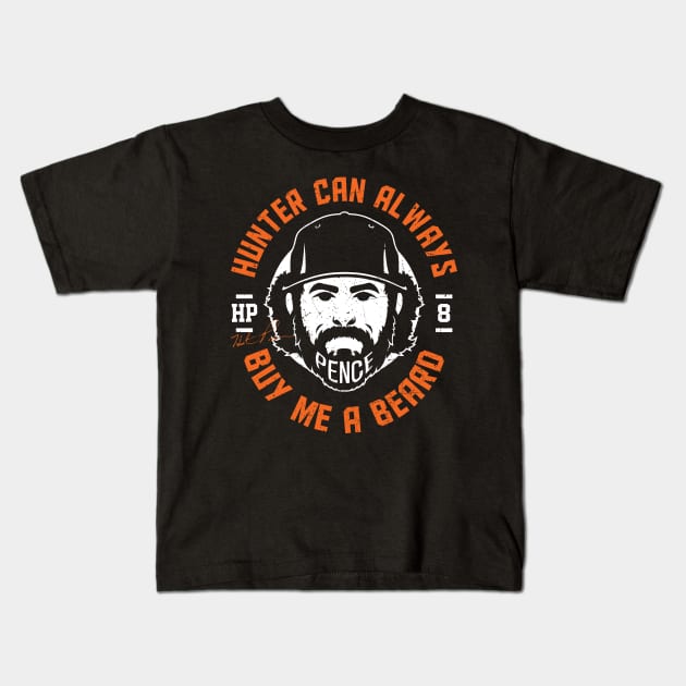 Buy Me A Beard Hunter Pence Kids T-Shirt by KDNJ